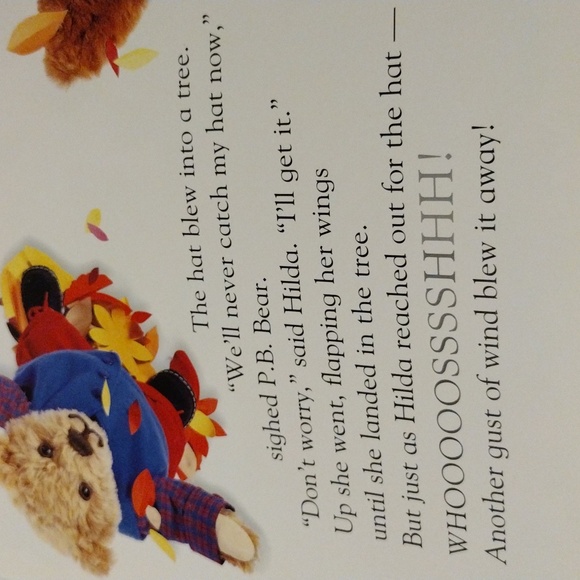P. B. Bear hardcover Book, Catch that Hat! - Picture 4 of 5